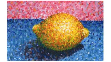 Осенний пейзаж мазками