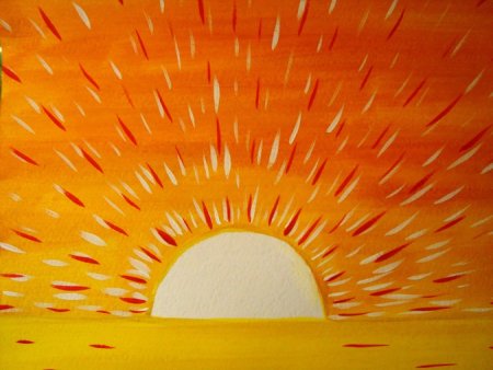 Рисование гуашью