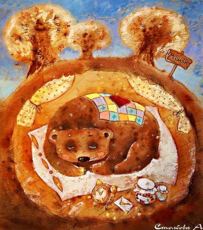 Олимпийский мишка рисунок