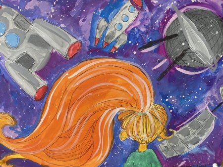 Конкурс рисунков дети Галактики