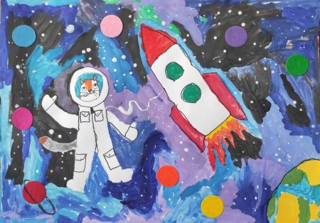 Конкурс рисунков дети Галактики