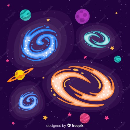Галактика мультяшная