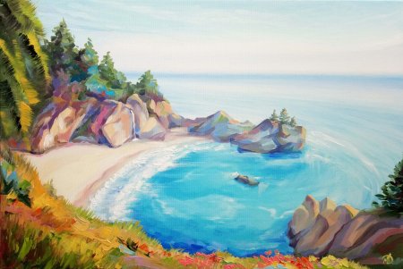 Залив рисунок