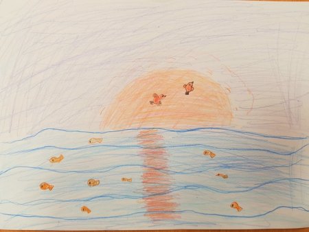 Финский залив рисунок для детей