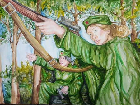 Разведчик детские рисунки