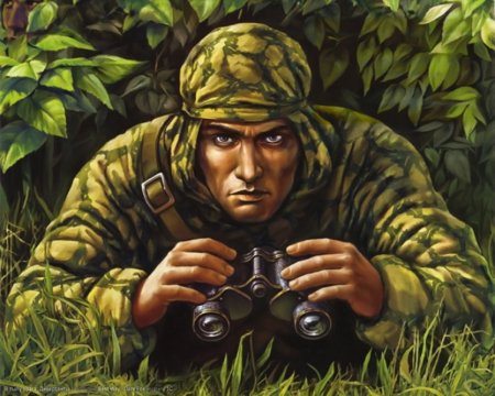 Военный с ребенком