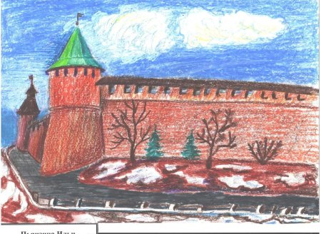 Подмосковье рисунок