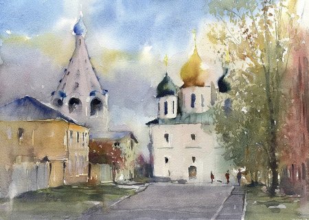 Коломна иллюстрация
