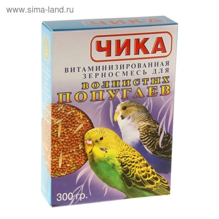 Чика овёс корм для попугаев 300г