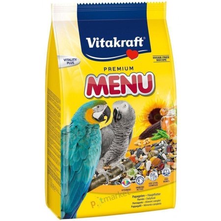 Vitakraft menu для волнистых попугаев 1000 г