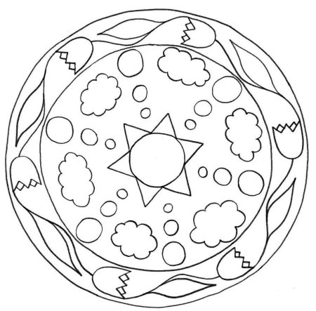 Мандала детская