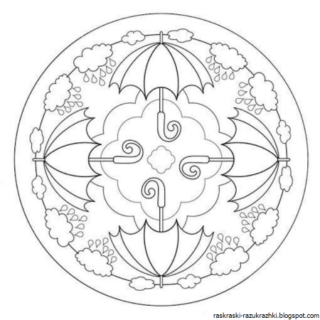 Раскраски узоры орнаменты