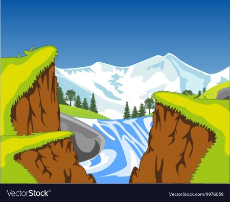 Овраг мультяшный