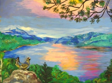 Приморье рисунок
