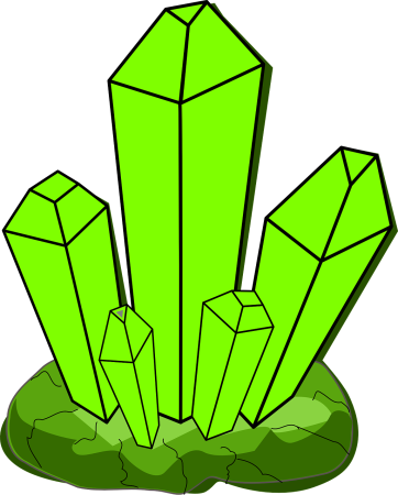 Кристалл рисунок