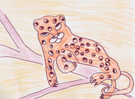 Корявые рисунки детей