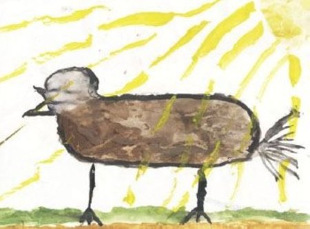 Смешные детские рисунки