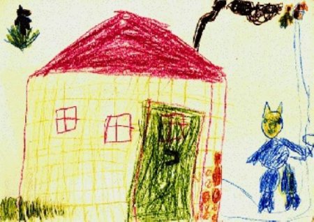 Ужасные детские рисунки