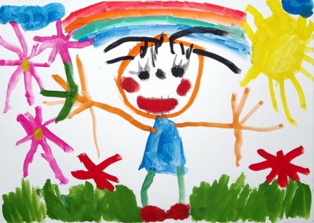 Смешные детские рисунки