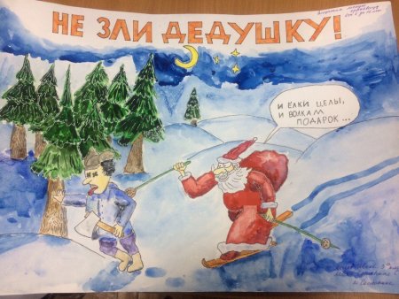 Листовка в защиту хвойных деревьев