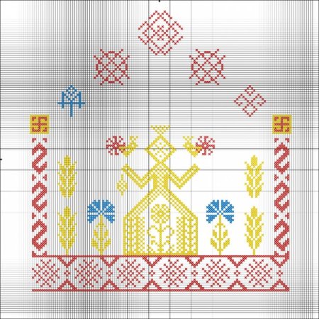 Макошь богиня славян вышивка