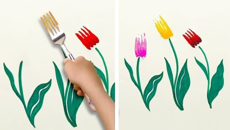 Рисование с помощью руки
