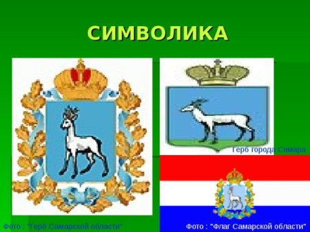 Герб и флаг Самары