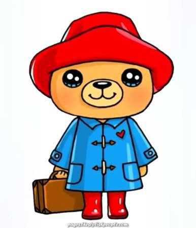 Паддингтон нарисовать