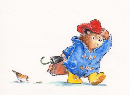 Медвежонок Паддингтон иллюстрации