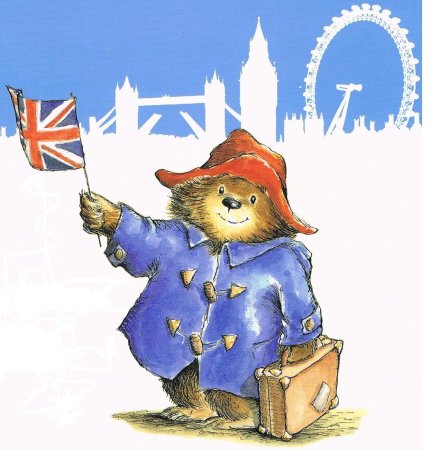 Английский Медвежонок Паддингтон