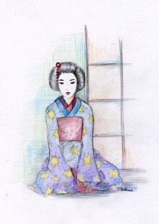 Японец мультяшный