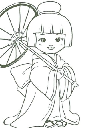 Японские мультяшные девочки