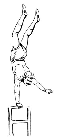 Акробатика рисунки