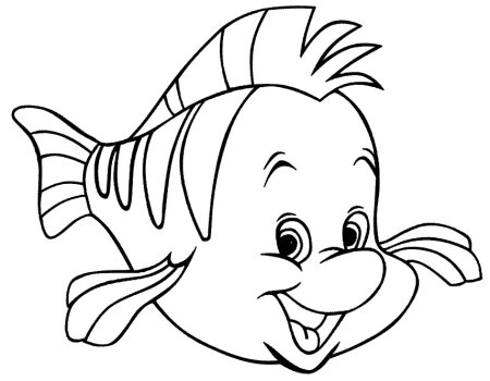 Немо раскраска