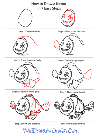 Немо карандашом