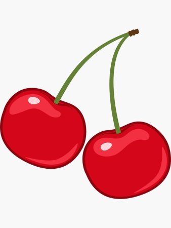 Наклейки Вишенки