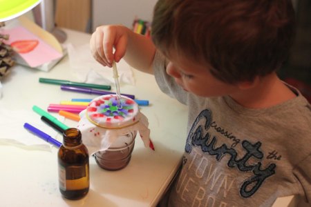 Рисование пипеткой для детей 2-3 лет