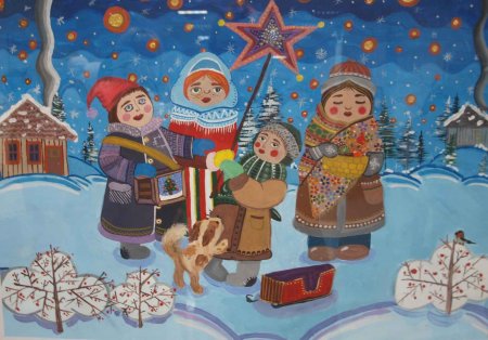 Детские рисунки Коляда