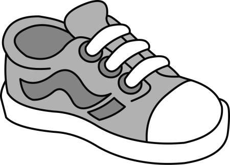 Детская обувь вектор