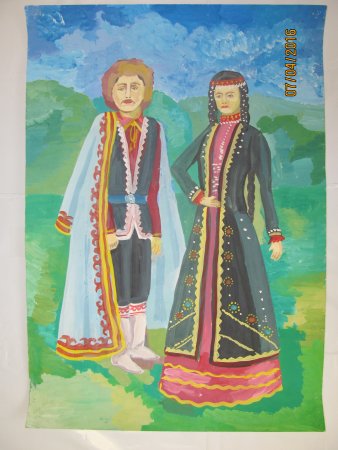 Башкирская Национальная одежда башкир