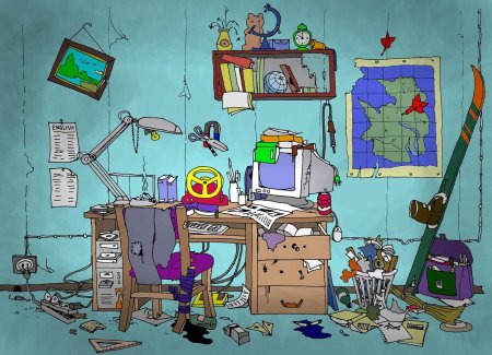 Картина беспорядок