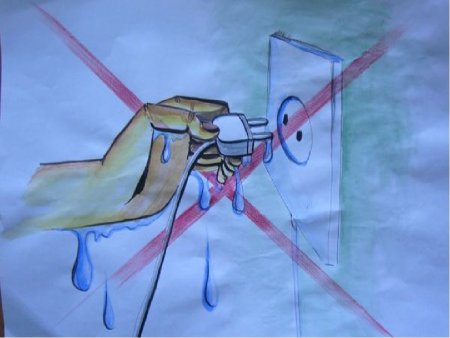 Рисунок на тему электричество