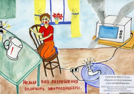 Рисунок на тему электричество