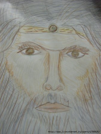 Бог Перун рисунок