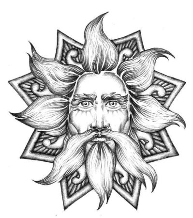 Славянские боги Перун Велес