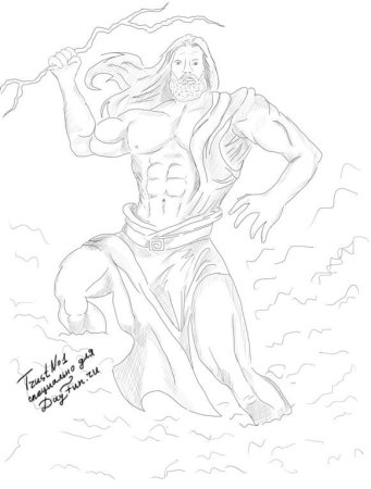 Рисунок Бога