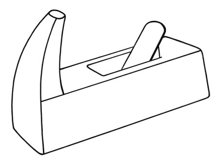 Рубанок раскраска для детей