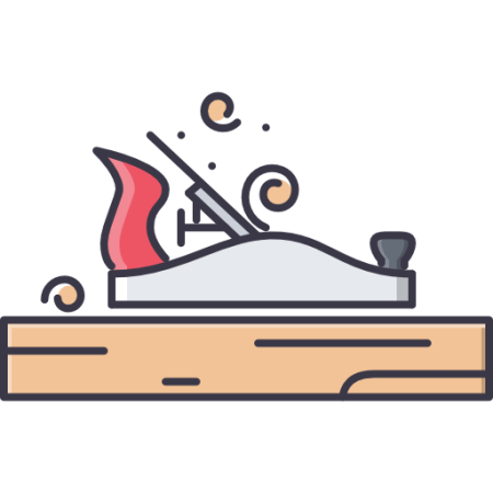 Рубанок пиктограмма