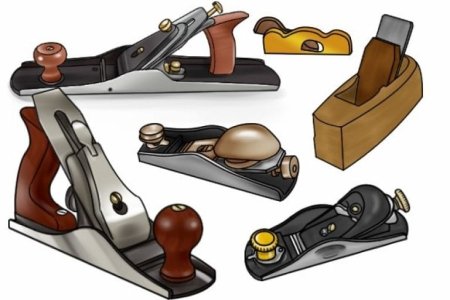 Рубанок векторное изображение