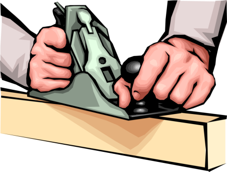 Рубанок карандашом